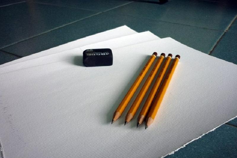 Dụng cụ để vẽ hoa cẩm Tú Cầu