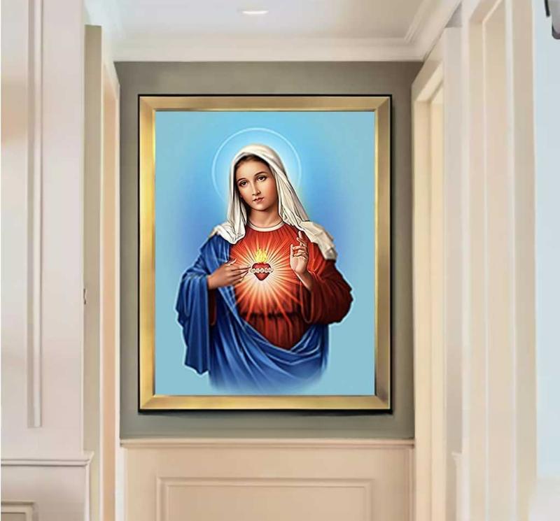 Hướng dẫn treo tranh đức mẹ