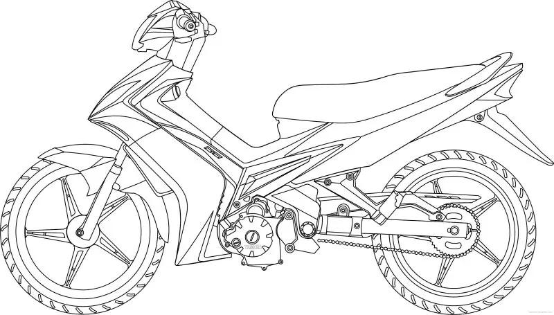 Lợi ích của tranh tô màu xe máy