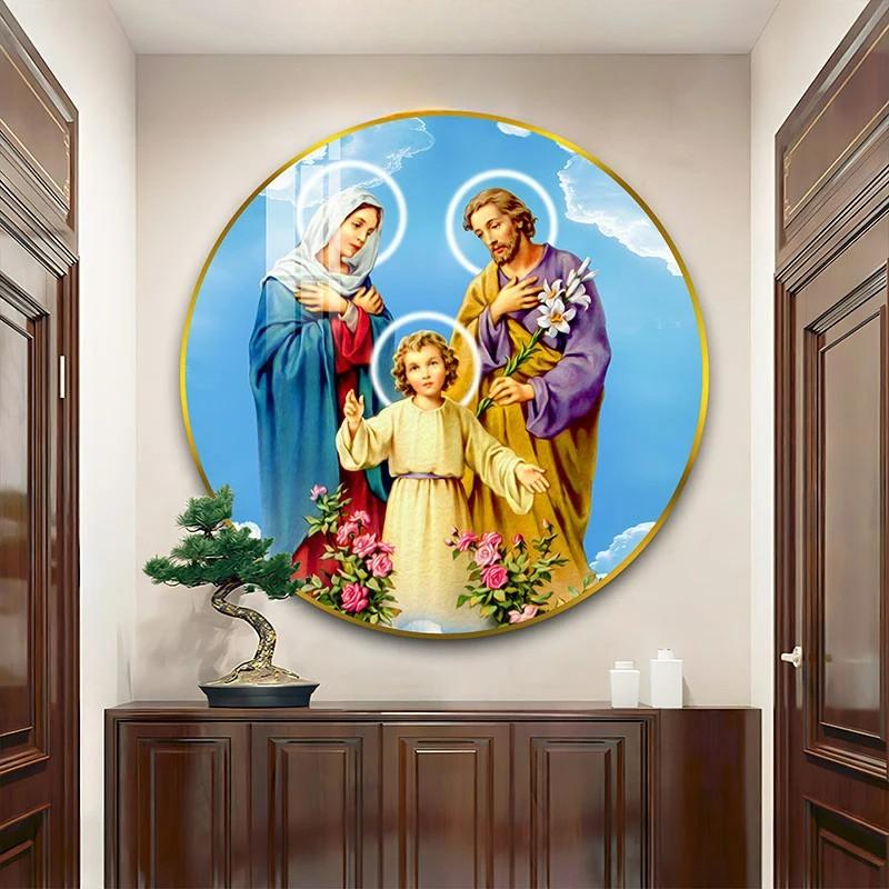 Tranh tráng gương Thánh Gia