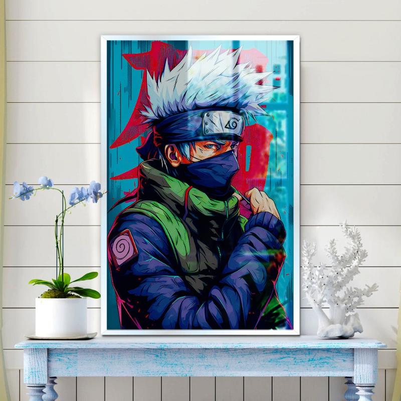 99+ Tranh Anime Decor Đẹp, Độc Đáo, Hợp Xu Hướng 2025 3 Trang trí không gian sống hiện đại với hình tượng nhân vật anime hành động ấn tượng