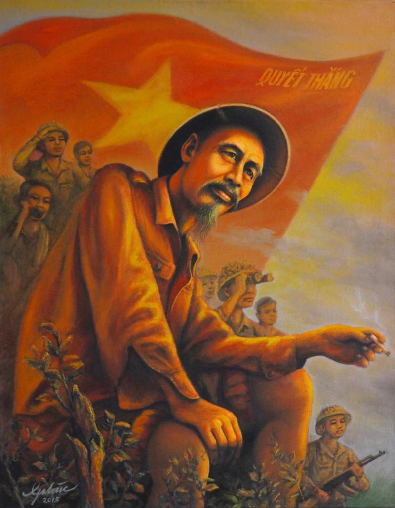 Các bức tranh Bác Hồ không chỉ đẹp về hình thức mà còn sâu sắc về tâm hồn, là sự giao hòa giữa nghệ thuật và cảm xúc