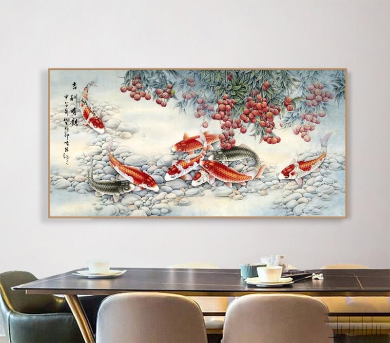 Thiết kế hiện đại, giúp không gian thêm sinh động và hợp phong thủy