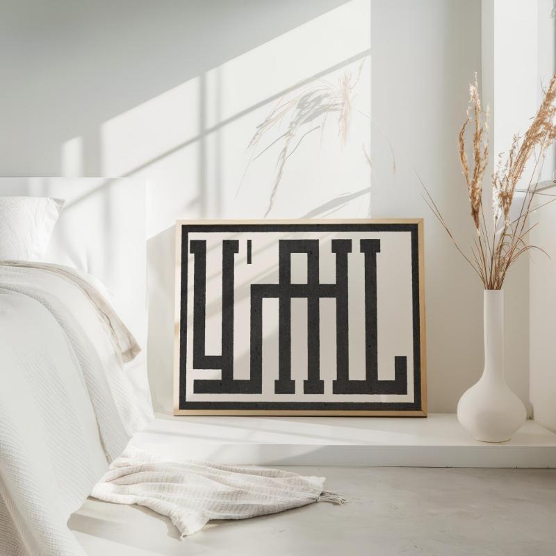 Typography art: Gửi gắm thông điệp tích cực qua nghệ thuật sắp đặt chữ độc đáo.