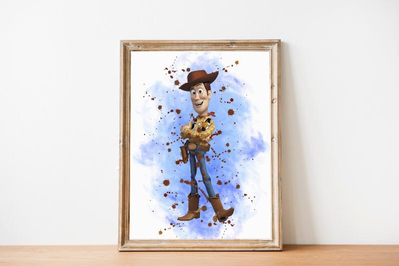 Một bức tranh đơn giản nhưng giàu biểu cảm có thể là điểm nhấn tinh tế cho không gian.