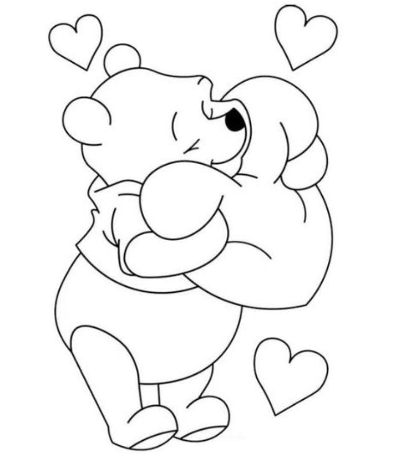 Tranh tô màu con gấu dễ thương giúp bé phát triển sáng tạo 4 Lợi ích của việc cho bé tô tranh hình con gấu