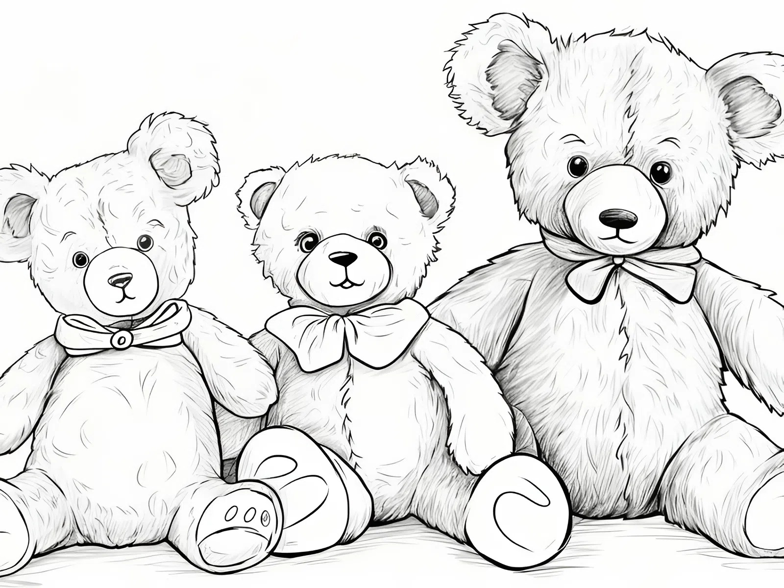 Tranh tô màu con gấu dễ thương giúp bé phát triển sáng tạo 1 tranh tô màu con gấu