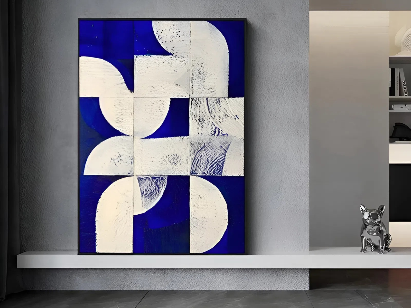 Tranh trừu tượng hình học – Nghệ thuật hiện đại, tinh tế 1 Khám phá tranh trừu tượng hình học dòng tranh decor hiện đại, mang vẻ đẹp tối giản, giàu cảm xúc, giúp không gian sống cân bằng, sáng tạo và tinh tế hơn.