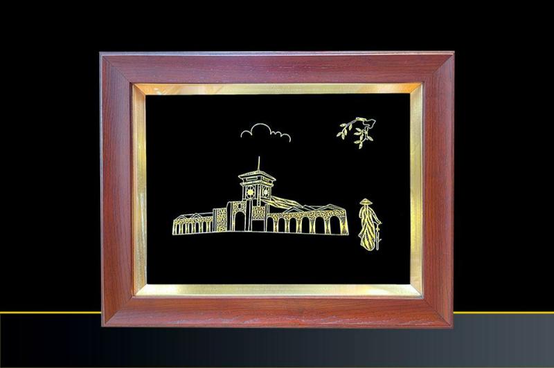 Tranh vẽ Chợ Bến Thành – Tuyển chọn mẫu đẹp nhất 2025 7 Tranh dát vàng cao cấp, chế tác tinh xảo, tôn lên vẻ đẳng cấp và mang ý nghĩa tài lộc, thịnh vượng