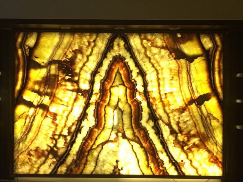 Top 30+ mẫu tranh đá xuyên sáng tự nhiên đẹp, đẳng cấp 2026 23 tranh da onyx tu nhien tranh da onyx tranh da xuyen sang tranh da bookmatch 3 Vanda.vn 1