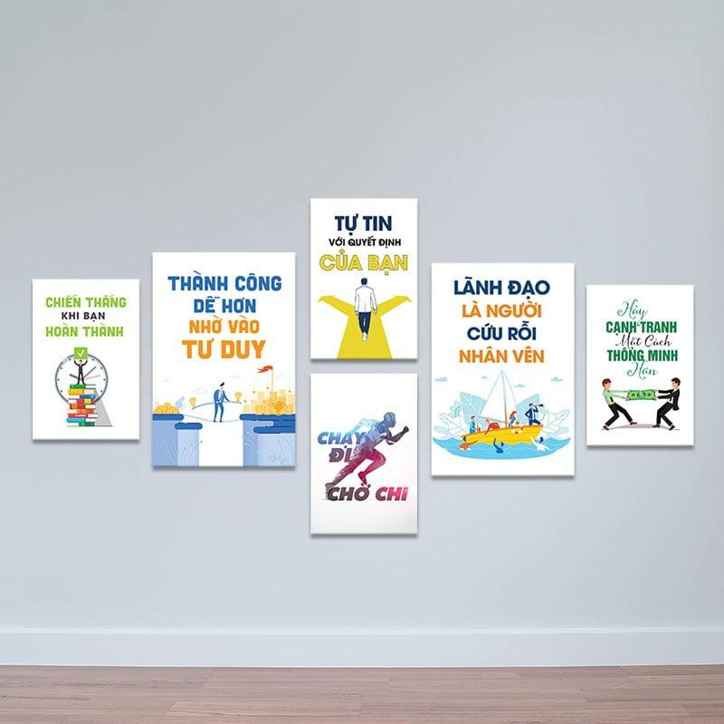Bộ tranh về tư duy giúp rèn luyện khả năng tập trung và nuôi dưỡng niềm tin tích cực mỗi ngày
