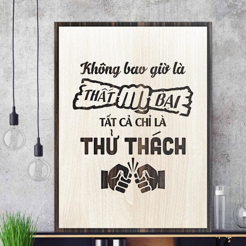Tranh động lực mang thông điệp tích cực, hướng đến việc truyền cảm hứng, khích lệ tinh thần