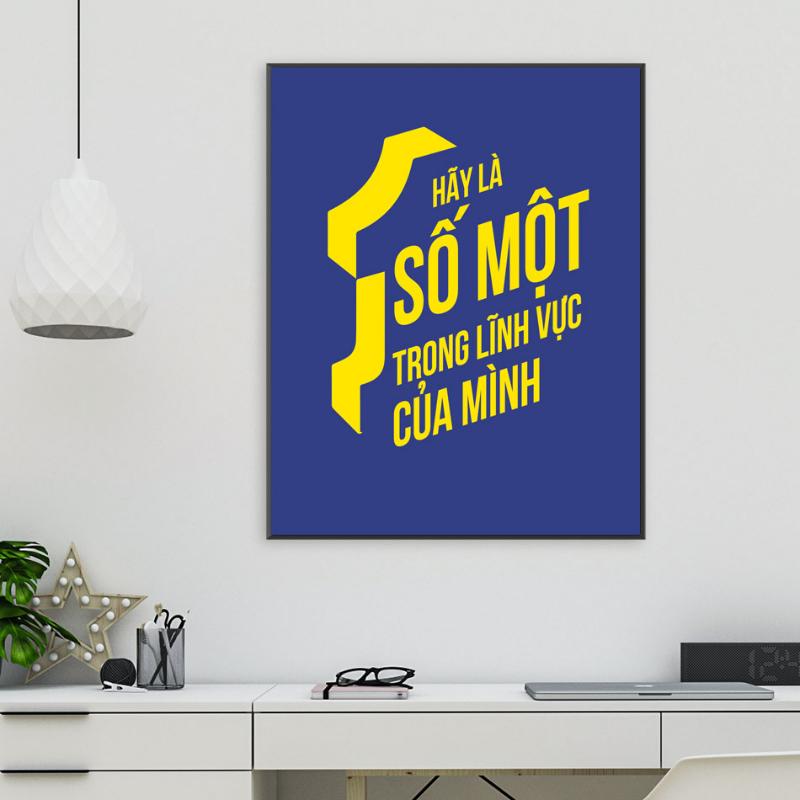 Tranh động lực luôn phấn đấu trở thành người giỏi nhất trong lĩnh vực của bạn 