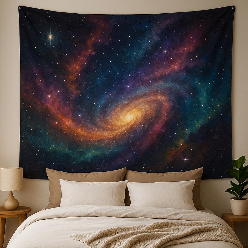 99+ Tranh Galaxy – Vẻ đẹp huyền ảo từ dải ngân hà 4 Tranh galaxy treo tường cỡ lớn, biến phòng ngủ trở thành "góc vũ trụ" thư giãn và đầy cảm hứng sáng tạo