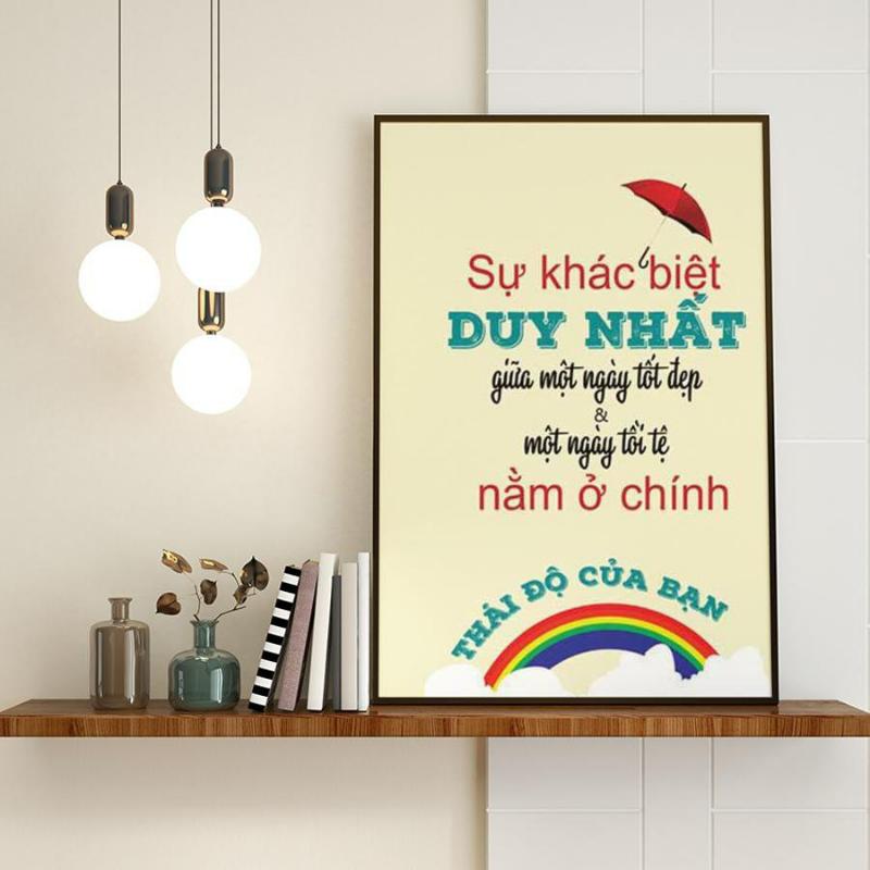 Thái độ của bạn tạo nên sự khác biệt giữa một ngày tốt đẹp và một ngày tồi tệ