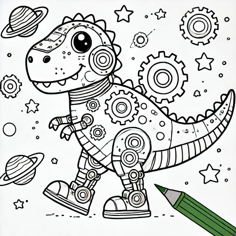 Mẫu khủng long robot độc đáo giúp kích thích trí tưởng tượng không giới hạn của trẻ