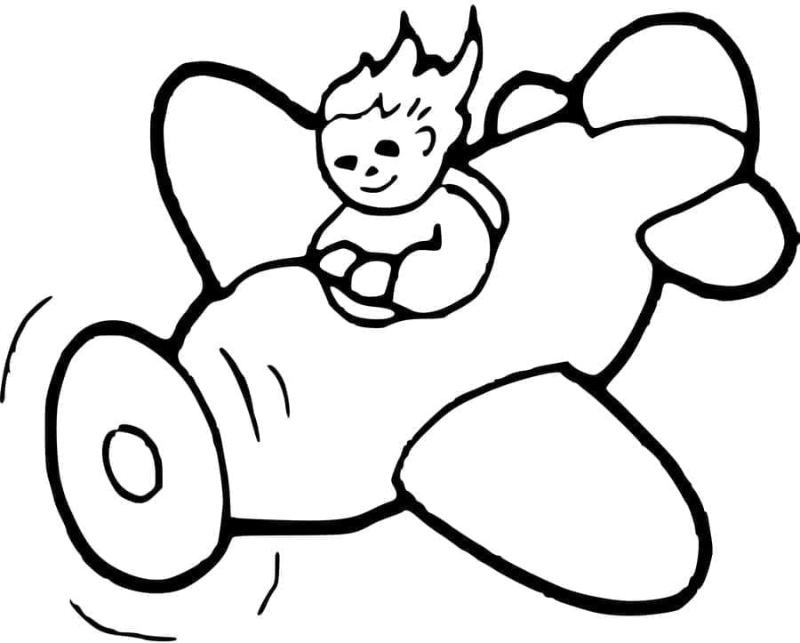 Bé hóa thân thành phi công nhí lái chiếc máy bay đồ chơi, khơi dậy ước mơ chinh phục bầu trời ngay từ nhỏ