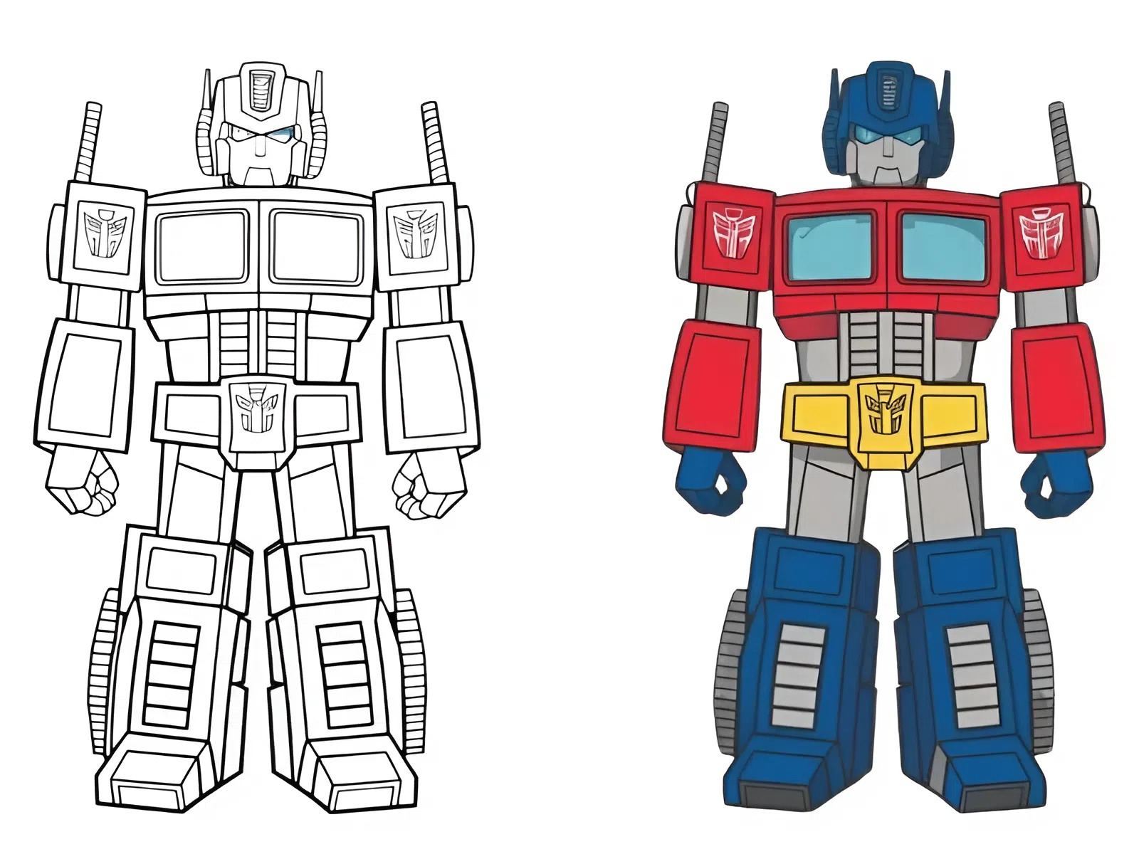 tranh tô màu siêu nhân