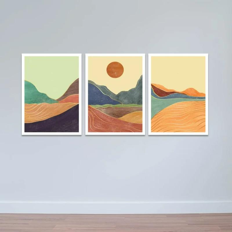 105+ mẫu tranh Minimalism tối giản đẹp, độc đáo sang trọng hiện đại 5 Tranh minimalism treo phòng khách giúp tạo điểm nhấn tinh tế