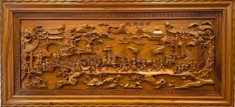 50+ Mẫu tranh vinh quy bái tổ nét đẹp văn hóa 9 tranh vinh quy bai to hop voi tuoi nao 2