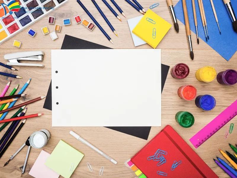 Vẽ tranh lễ hội chọi trâu – Nét đẹp văn hóa dân gian Việt 4 vẽ tranh lễ hội chọi trâu hoạt động vẽ tranh với màu sắc bút vẽ chuẩn bị sáng tạo