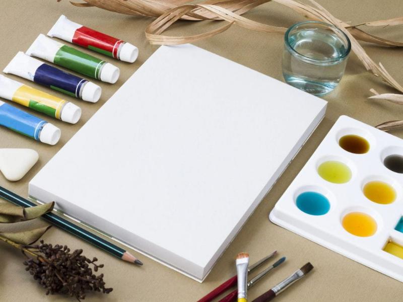 Chuẩn bị dụng cụ vẽ tranh sơn dầu