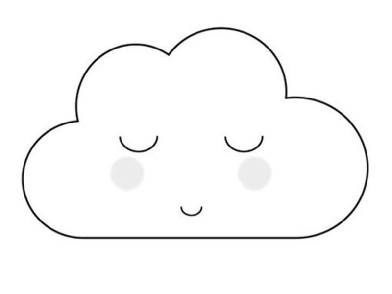 Top 999+ mẫu tranh tô màu đám mây đáng yêu dễ thương cho bé 14 2 1