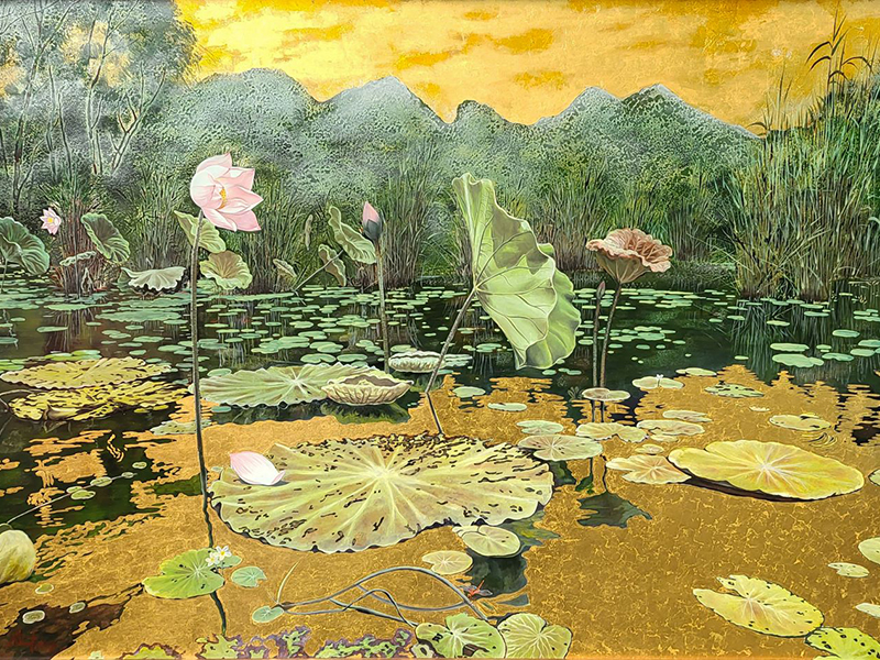 Phục chế tranh sơn mài là gì?