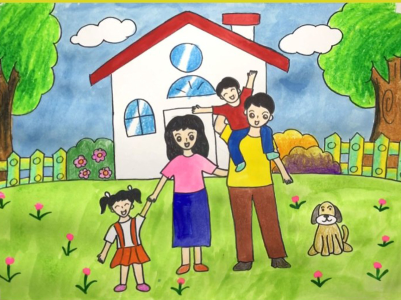 Top 555+ Các mẫu vẽ tranh chủ đề tự do đẹp đơn giản cho bé 11 8 11