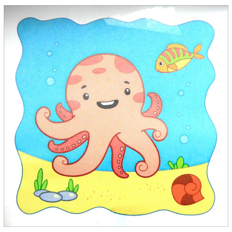 Tranh tô màu bạch tuộc – Giúp bé sáng tạo mỗi ngày 12 8902635109078 mau3 4