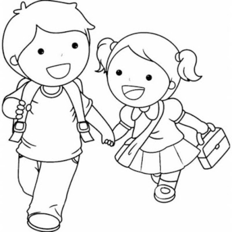 Lợi ích của tranh tô màu chủ đề bản thân đối với trẻ nhỏ