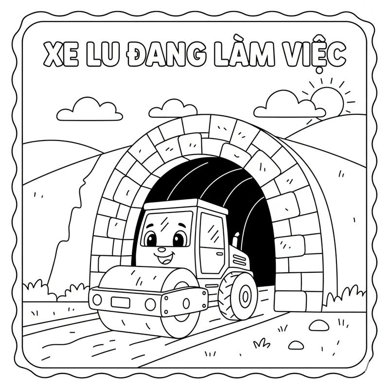 Be tap to hinh xe lu dep 1