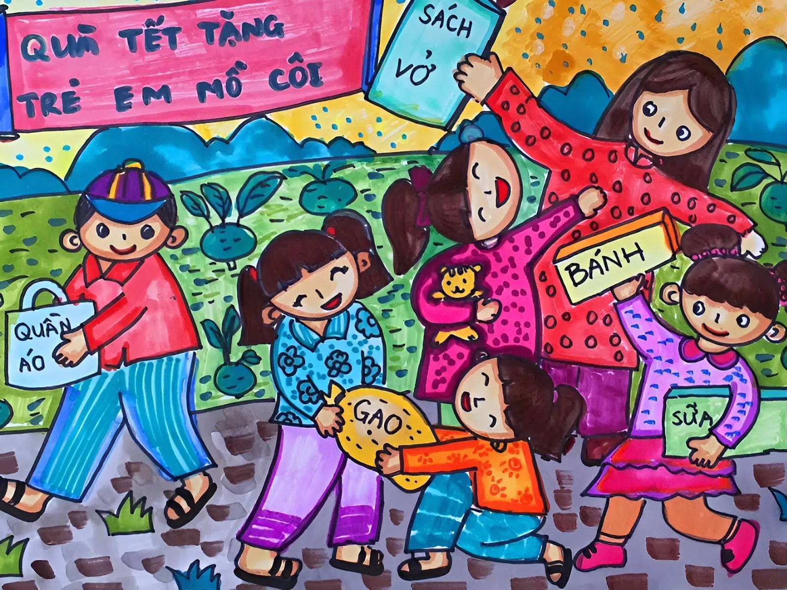 Tranh vẽ hoạt động vì cộng đồng đẹp, ý nghĩa và sáng tạo 2026 1 BetterImage 1765788369989