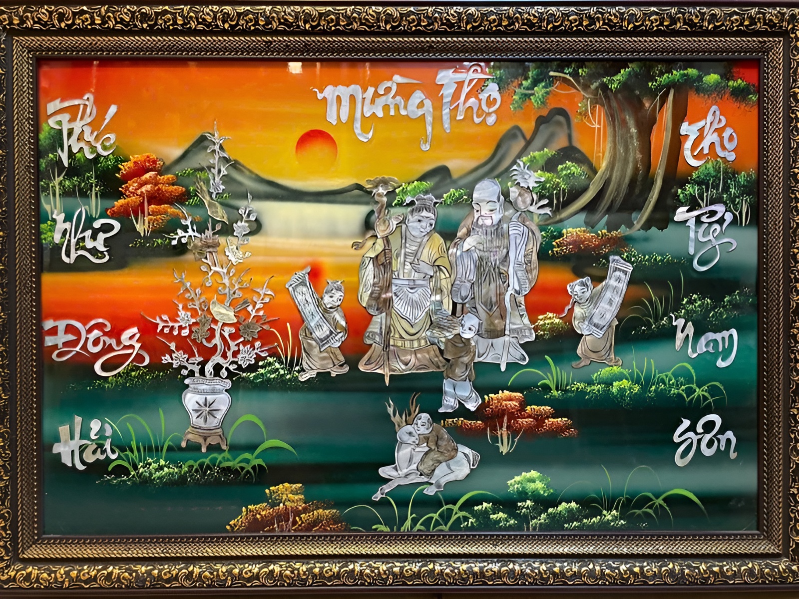 Tranh sơn mài mừng thọ – Quà tặng ý nghĩa theo thời gian 1 Thiet ke chua co ten 6