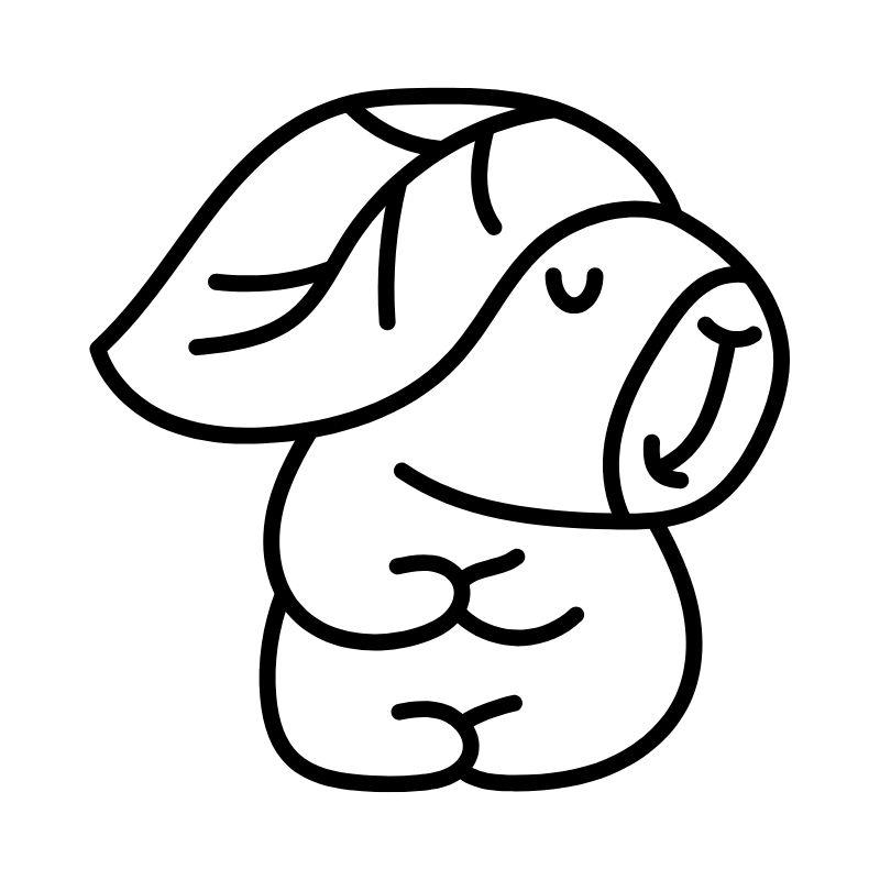 Tranh to mau Capybara don gian8