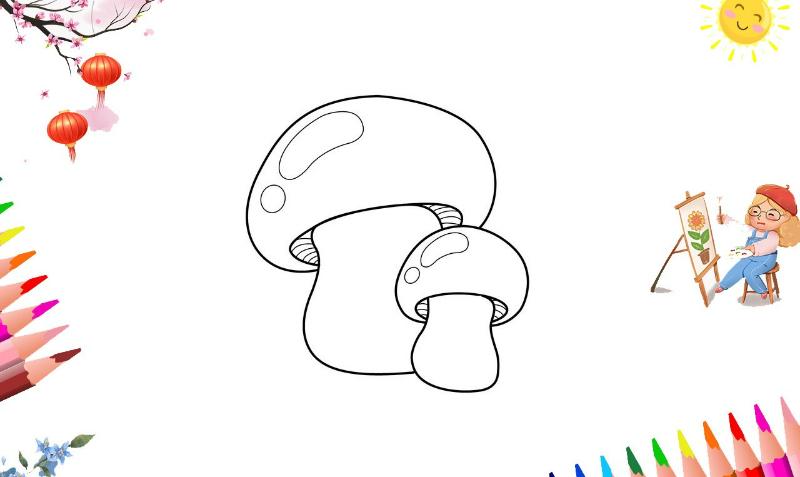 Tranh to mau cay nam