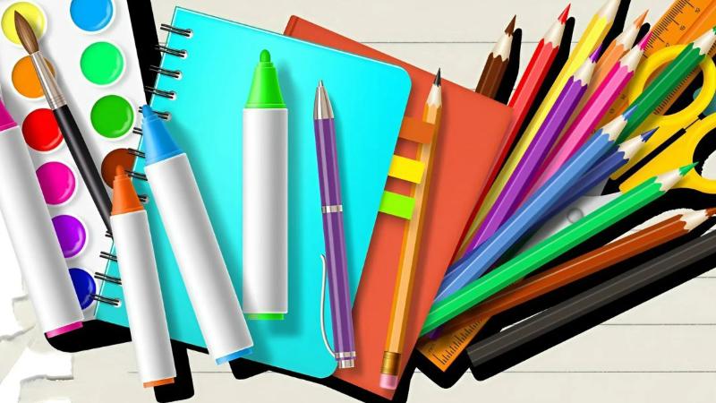 Dụng cụ vẽ tranh gia đình