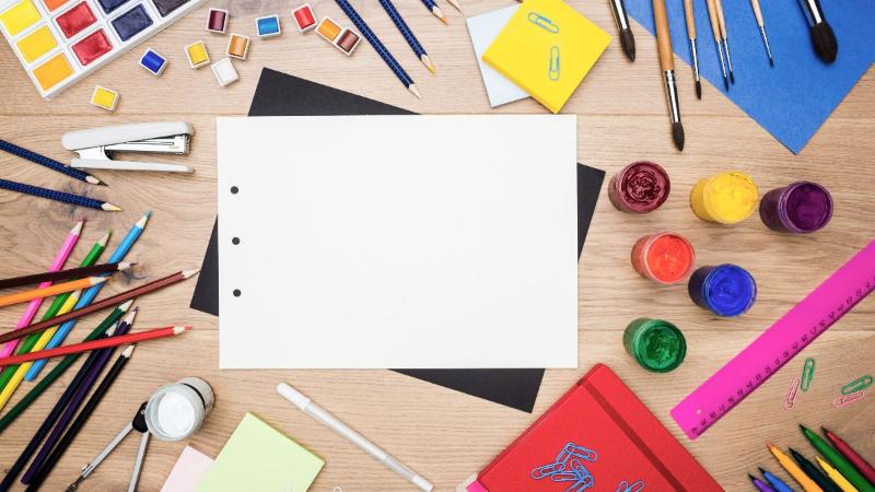 Chuẩn bị từng bước vẽ tranh oto mơ ước