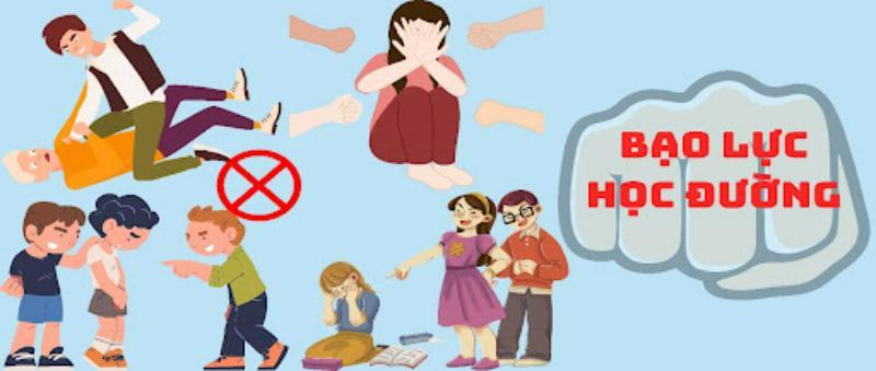 Lên ý tưởng vẽ tranh bạo lực học đường