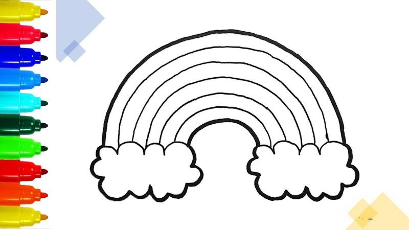 999+ Tranh tô màu cầu vồng đẹp, dễ in cho bé sáng tạo 3 Lợi ích tranh tô màu cầu vồng