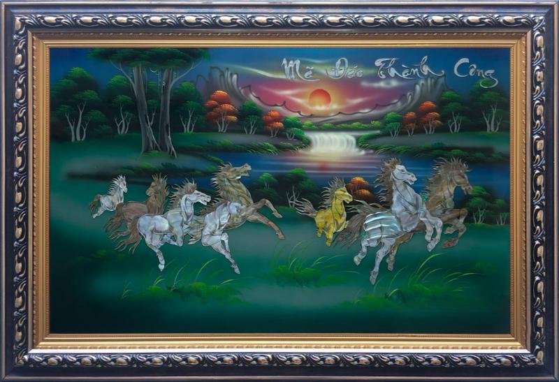 Lý do nên chọn tranh sơn mài Mã Đáo Thành Công