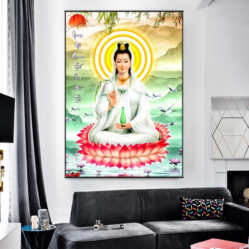 Tranh Phật bà Quan Âm 1