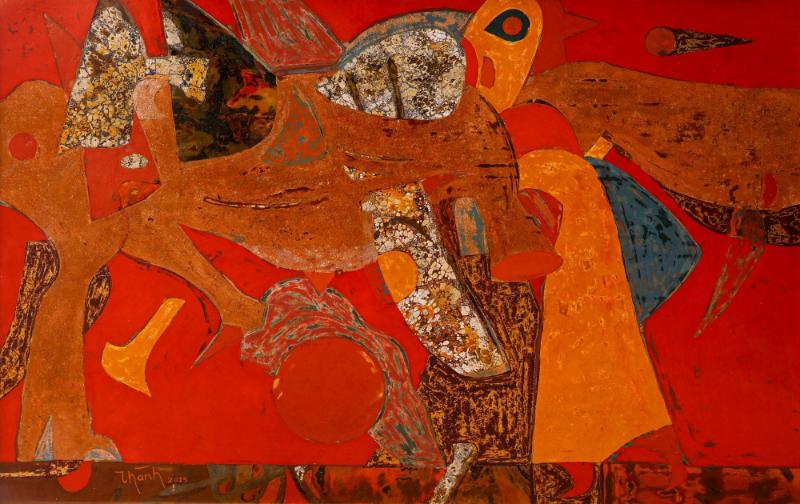 Tranh sơn mài gióng - Giá trị nghệ thuật và cách chọn chuẩn nhất 5 Tranh sơn mài Gióng chất lượng cao