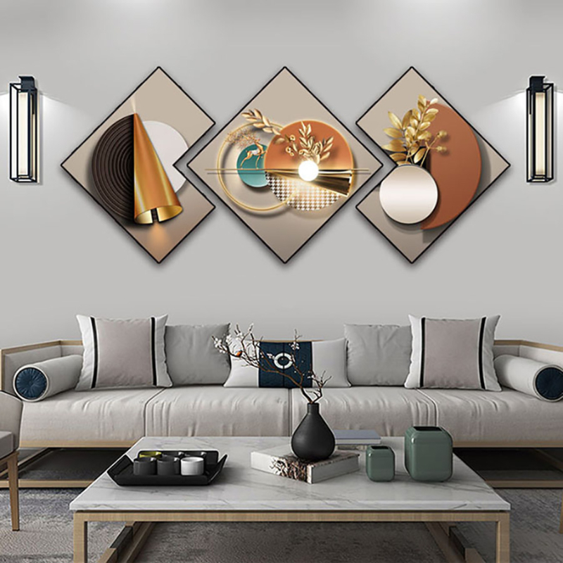 Tranh Hình Học Trang Trí Hiện Đại