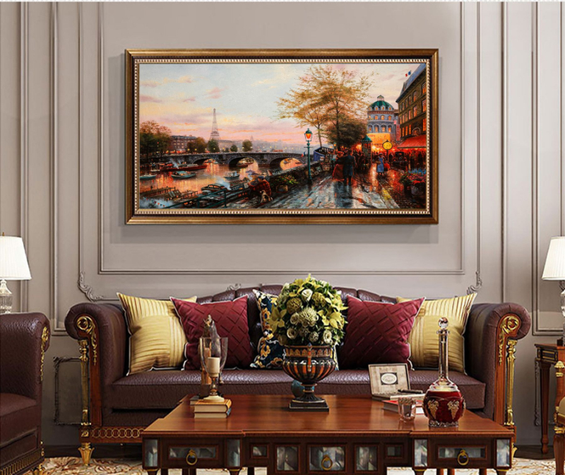 Tranh Phố Cổ Châu Âu