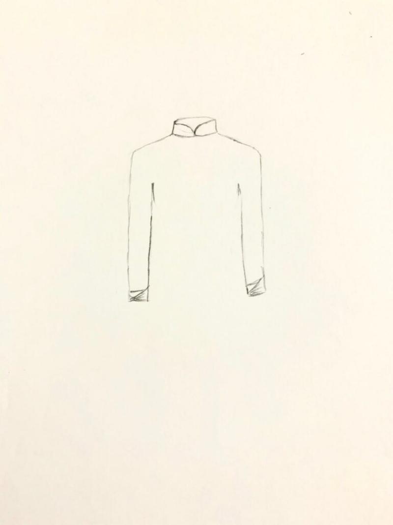 Vẽ áo dài phần tay áo