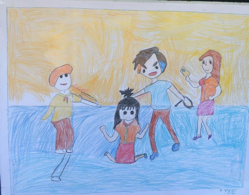 Vì sao cần tuyên truyền vẽ tranh bạo lực học đường