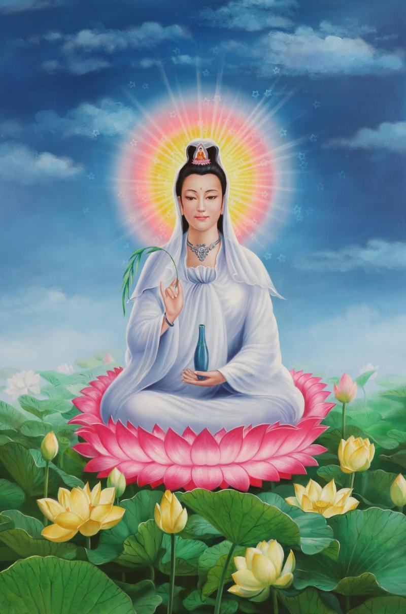 Ý nghĩa tranh Phật Bà Quan Âm