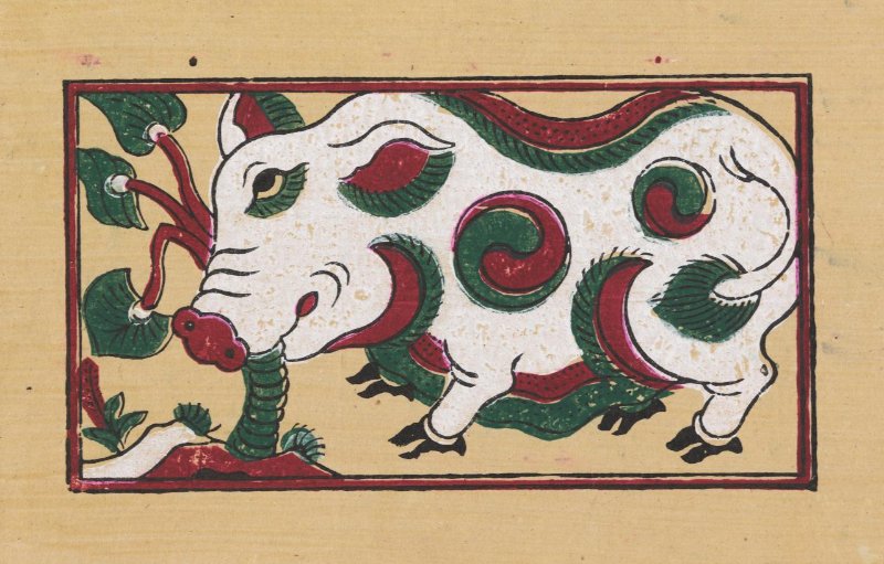 Hướng dẫn vẽ tranh Đông Hồ đơn giản mà độc đáo 5 Tranh Đông Hồ con lợn