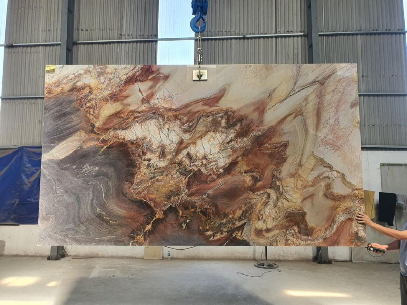 Mẫu tranh đá hoa cương tự nhiên